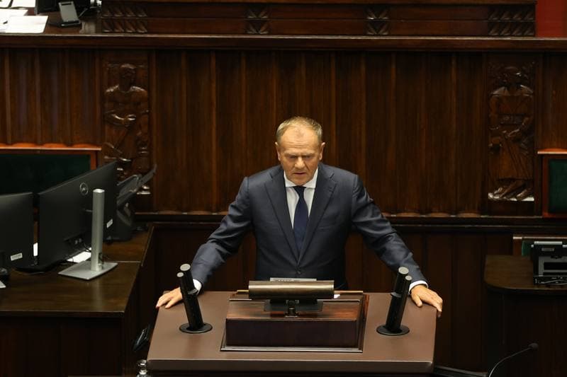 Szymon Holownia. 40th Session of the Polish Parliament 10th Term. Day Two. 10.09.2025