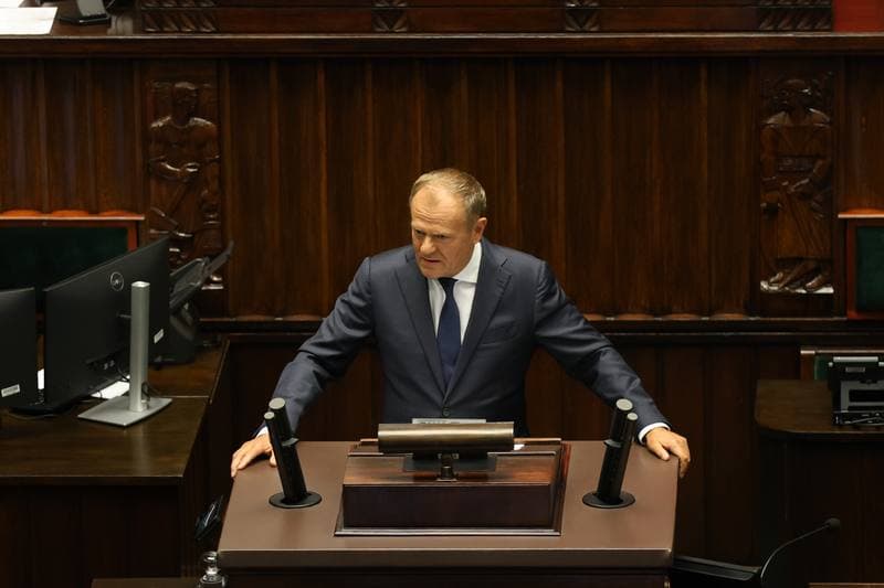 Szymon Holownia. 40th Session of the Polish Parliament 10th Term. Day Two. 10.09.2025