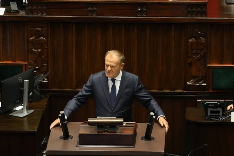 Szymon Holownia. 40th Session of the Polish Parliament 10th Term. Day Two. 10.09.2025