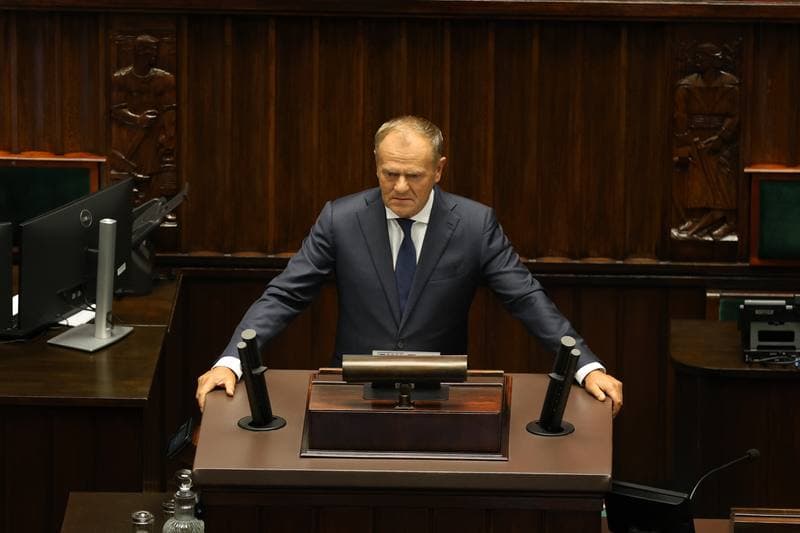Szymon Holownia. 40th Session of the Polish Parliament 10th Term. Day Two. 10.09.2025