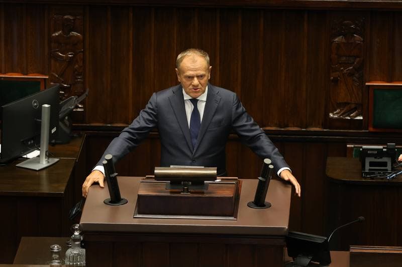 Szymon Holownia. 40th Session of the Polish Parliament 10th Term. Day Two. 10.09.2025
