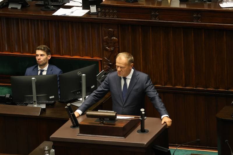 Szymon Holownia. 40th Session of the Polish Parliament 10th Term. Day Two. 10.09.2025
