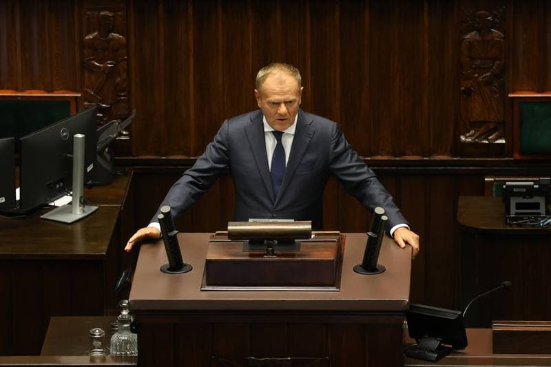 Szymon Holownia. 40th Session of the Polish Parliament 10th Term. Day Two. 10.09.2025