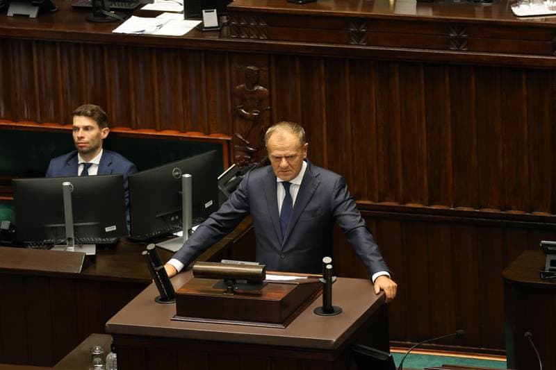 Szymon Holownia. 40th Session of the Polish Parliament 10th Term. Day Two. 10.09.2025