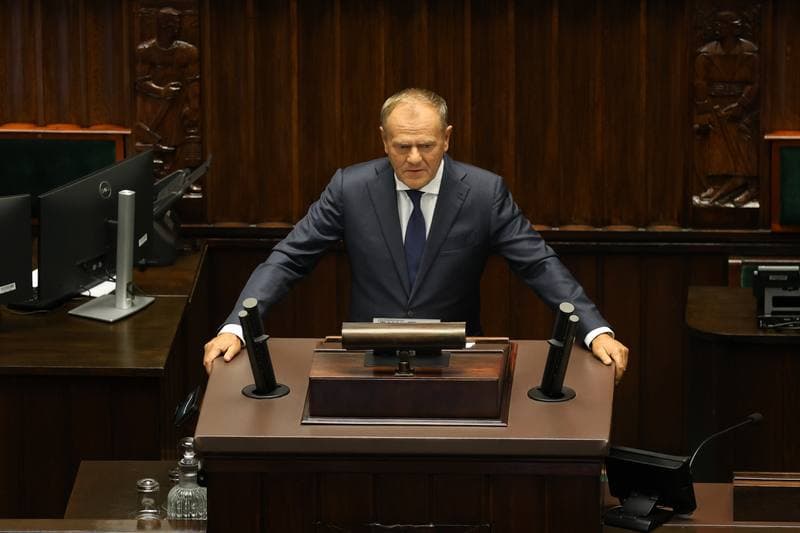 Szymon Holownia. 40th Session of the Polish Parliament 10th Term. Day Two. 10.09.2025