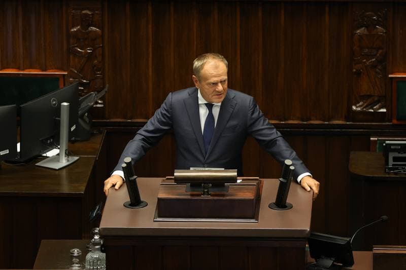 Szymon Holownia. 40th Session of the Polish Parliament 10th Term. Day Two. 10.09.2025
