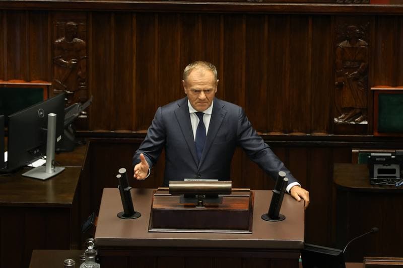 Szymon Holownia. 40th Session of the Polish Parliament 10th Term. Day Two. 10.09.2025