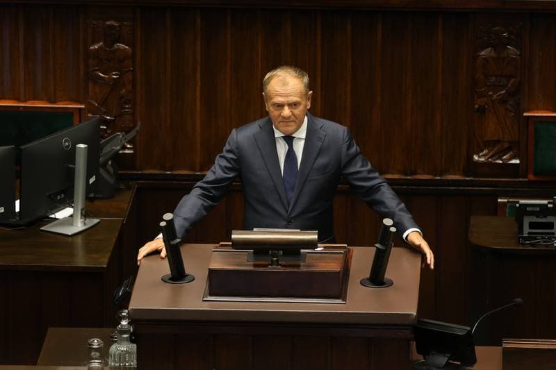 Szymon Holownia. 40th Session of the Polish Parliament 10th Term. Day Two. 10.09.2025