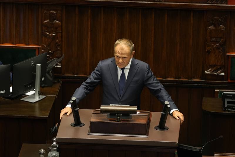 Szymon Holownia. 40th Session of the Polish Parliament 10th Term. Day Two. 10.09.2025