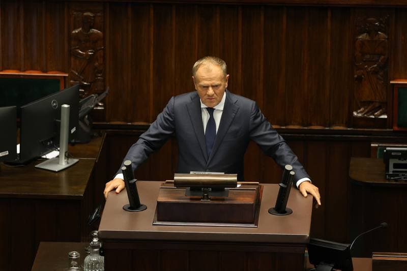 Szymon Holownia. 40th Session of the Polish Parliament 10th Term. Day Two. 10.09.2025