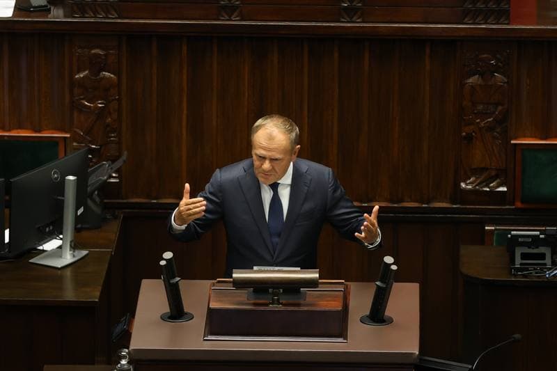 Szymon Holownia. 40th Session of the Polish Parliament 10th Term. Day Two. 10.09.2025