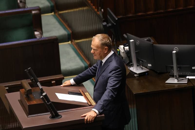 Szymon Holownia. 40th Session of the Polish Parliament 10th Term. Day Two. 10.09.2025