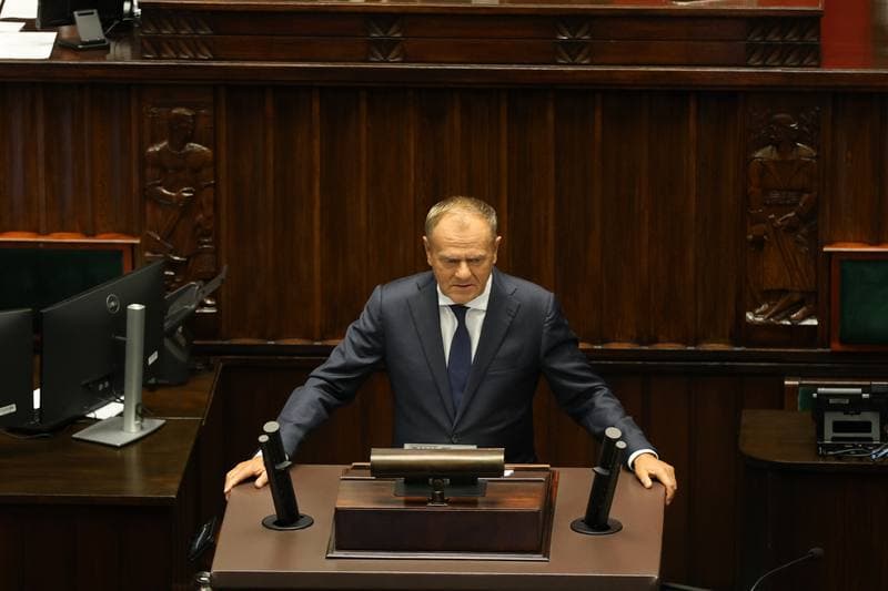 Szymon Holownia. 40th Session of the Polish Parliament 10th Term. Day Two. 10.09.2025