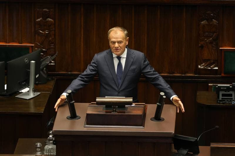 Szymon Holownia. 40th Session of the Polish Parliament 10th Term. Day Two. 10.09.2025