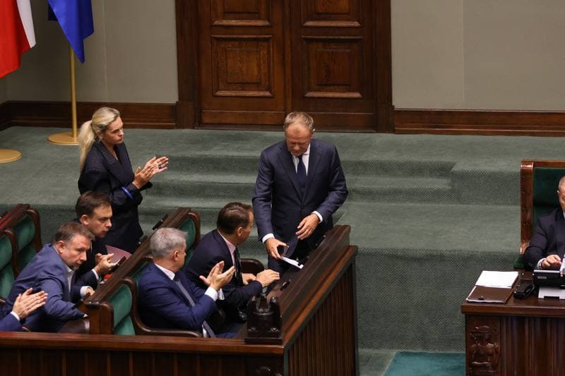 Szymon Holownia. 40th Session of the Polish Parliament 10th Term. Day Two. 10.09.2025