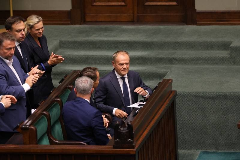 Szymon Holownia. 40th Session of the Polish Parliament 10th Term. Day Two. 10.09.2025