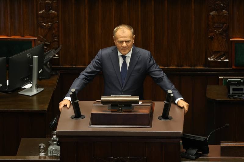 Szymon Holownia. 40th Session of the Polish Parliament 10th Term. Day Two. 10.09.2025