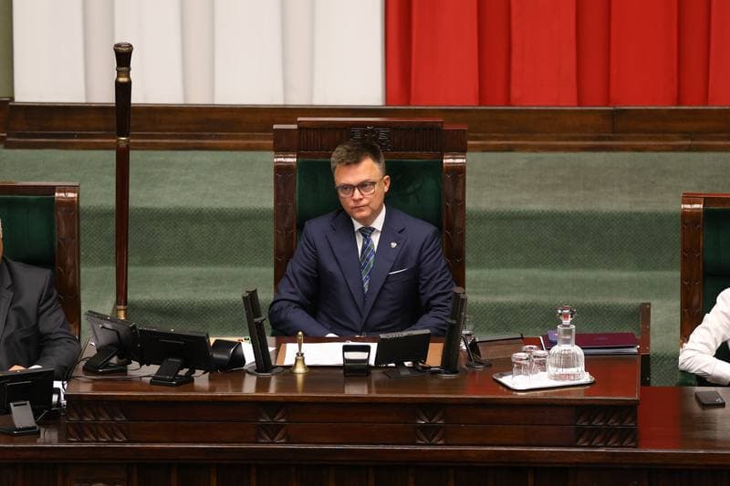 Szymon Holownia. 40th Session of the Polish Parliament 10th Term. Day Two. 10.09.2025