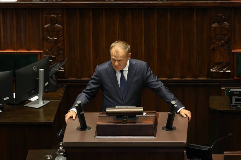 Szymon Holownia. 40th Session of the Polish Parliament 10th Term. Day Two. 10.09.2025