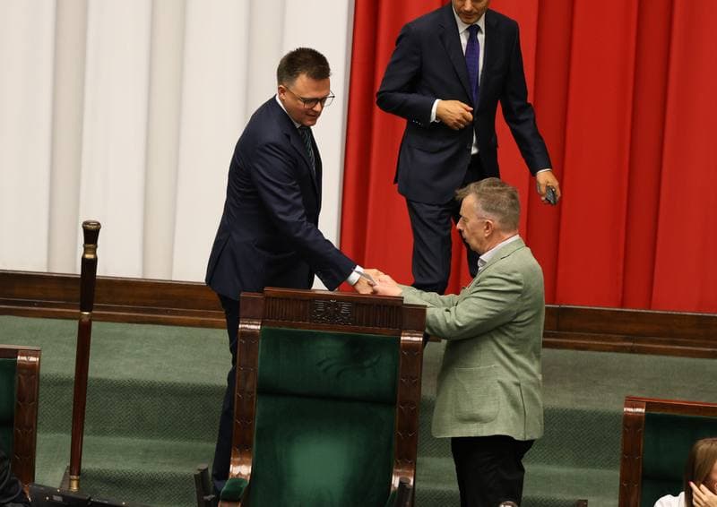 Szymon Holownia. 40th Session of the Polish Parliament 10th Term. Day Two. 10.09.2025
