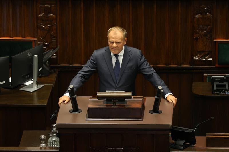 Szymon Holownia. 40th Session of the Polish Parliament 10th Term. Day Two. 10.09.2025