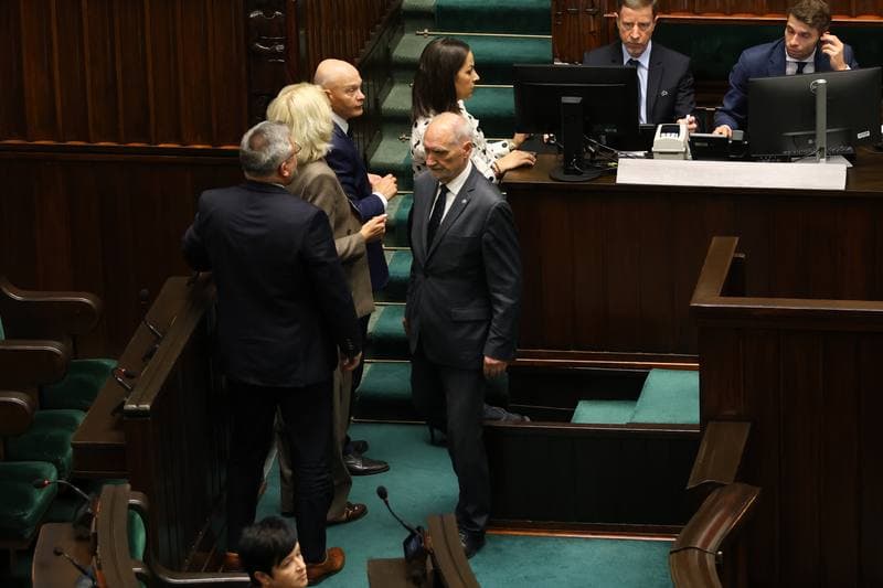 Szymon Holownia. 40th Session of the Polish Parliament 10th Term. Day Two. 10.09.2025