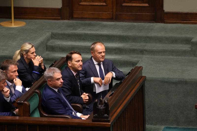 Szymon Holownia. 40th Session of the Polish Parliament 10th Term. Day Two. 10.09.2025