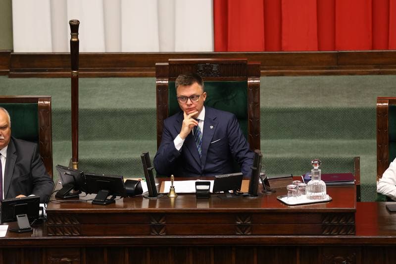Szymon Holownia. 40th Session of the Polish Parliament 10th Term. Day Two. 10.09.2025