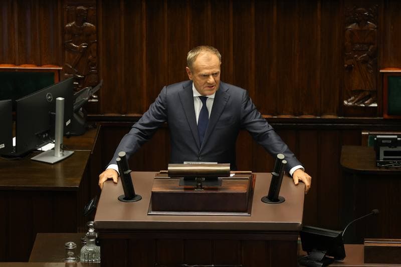 Szymon Holownia. 40th Session of the Polish Parliament 10th Term. Day Two. 10.09.2025