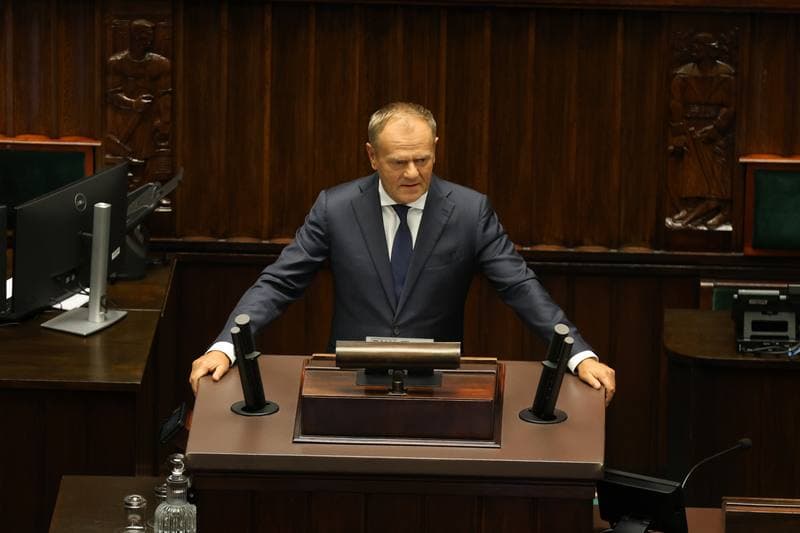 Szymon Holownia. 40th Session of the Polish Parliament 10th Term. Day Two. 10.09.2025