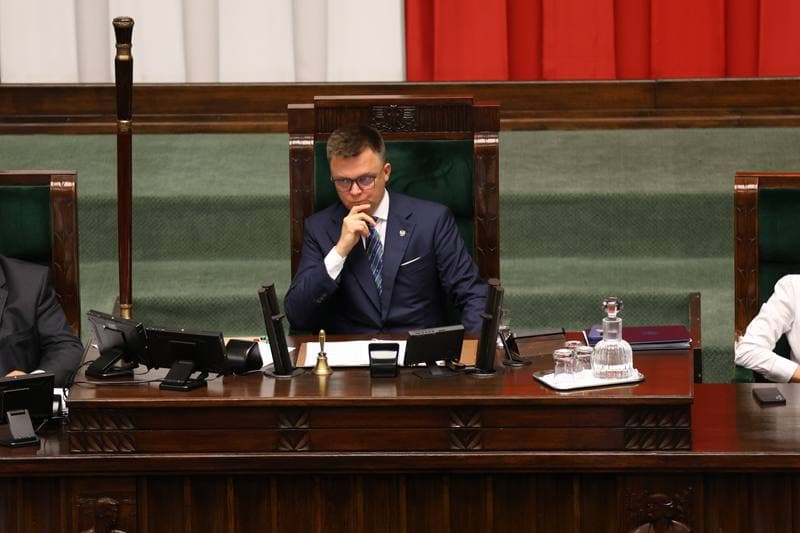 Szymon Holownia. 40th Session of the Polish Parliament 10th Term. Day Two. 10.09.2025