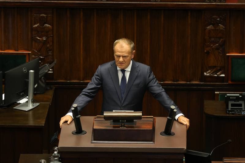 Szymon Holownia. 40th Session of the Polish Parliament 10th Term. Day Two. 10.09.2025