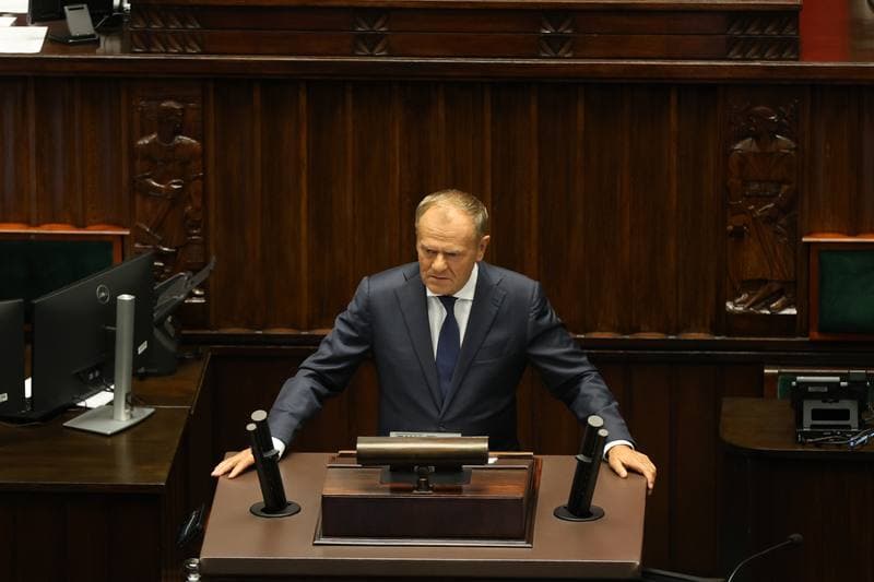 Szymon Holownia. 40th Session of the Polish Parliament 10th Term. Day Two. 10.09.2025