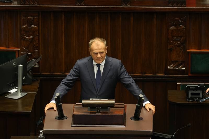 Szymon Holownia. 40th Session of the Polish Parliament 10th Term. Day Two. 10.09.2025