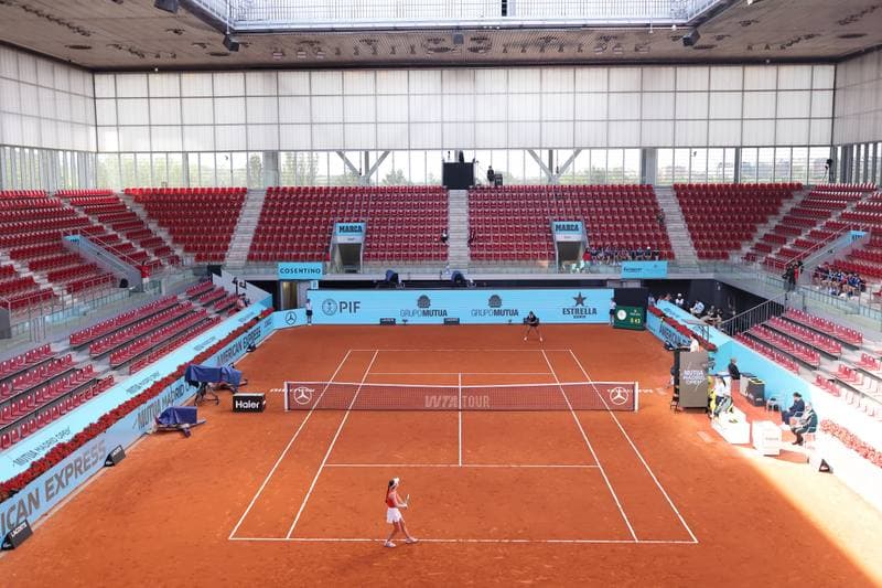 Tennis. Mutua Madrid Open. Ruth Roura Llaverias - Dominika Salkova. 20.04.2026