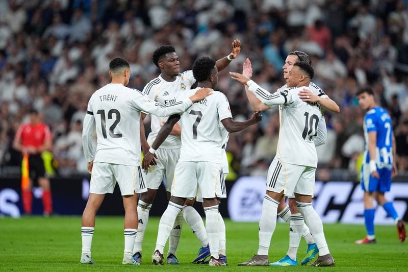 Football. La Liga. Real Madrid - Deportivo Alaves. 21.04.2026