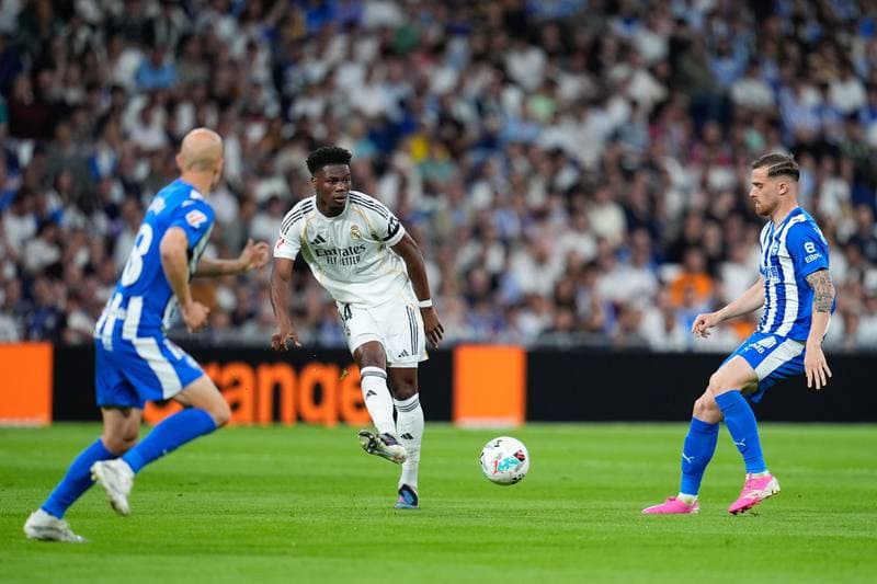Football. La Liga. Real Madrid - Deportivo Alaves. 21.04.2026