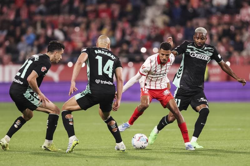 Football. La Liga. Girona - Real Betis. 21.04.2026
