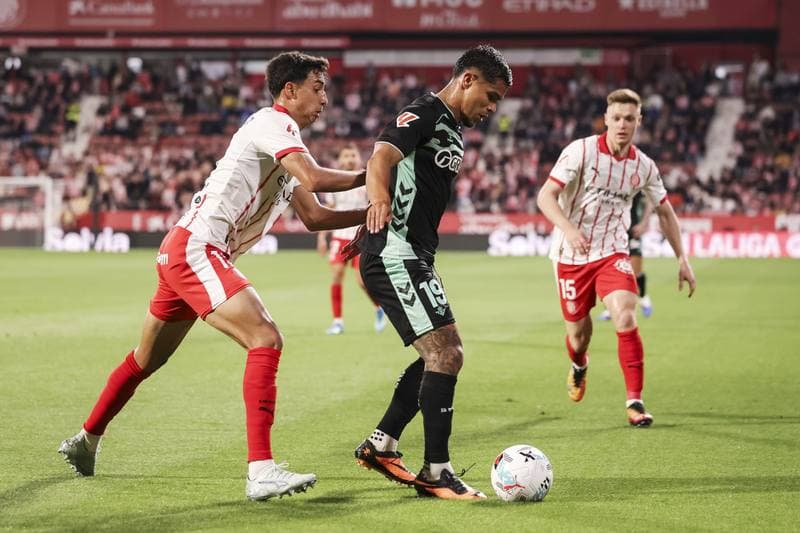 Football. La Liga. Girona - Real Betis. 21.04.2026