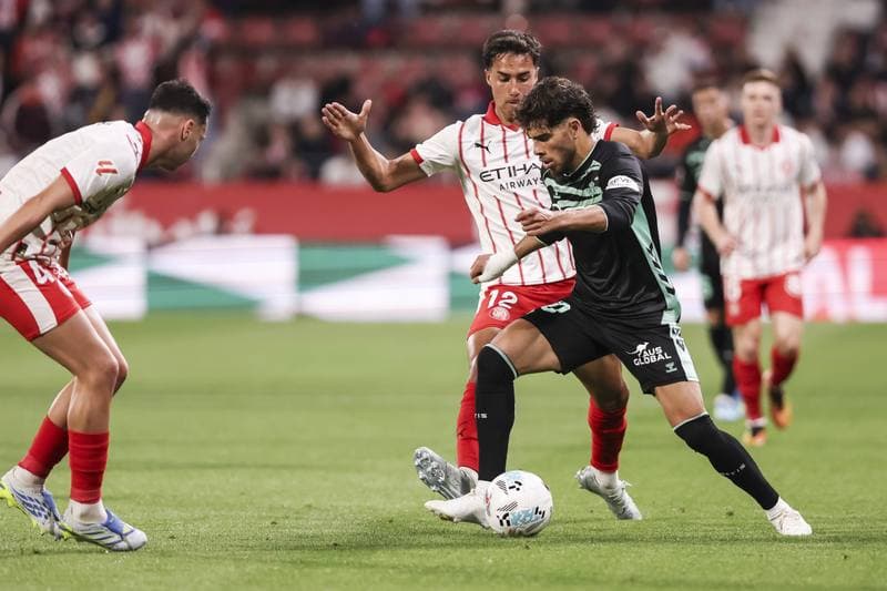 Football. La Liga. Girona - Real Betis. 21.04.2026