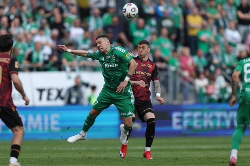 Football. PKO BP Ekstraklasa. Radomiak Radom - Widzew Lodz. 18.04.2026