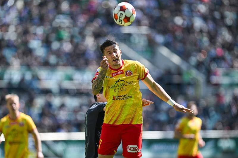 Football. Betclic I Liga. Slask Wroclaw - Znicz Pruszkow. 18.04.2026