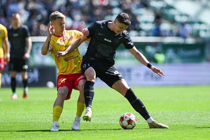 Football. Betclic I Liga. Slask Wroclaw - Znicz Pruszkow. 18.04.2026