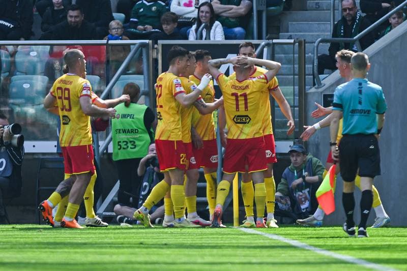 Football. Betclic I Liga. Slask Wroclaw - Znicz Pruszkow. 18.04.2026