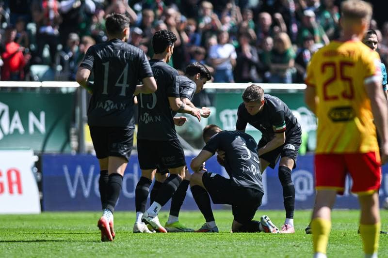 Football. Betclic I Liga. Slask Wroclaw - Znicz Pruszkow. 18.04.2026