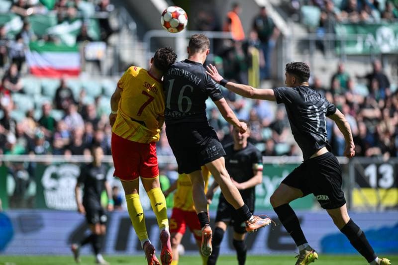 Football. Betclic I Liga. Slask Wroclaw - Znicz Pruszkow. 18.04.2026