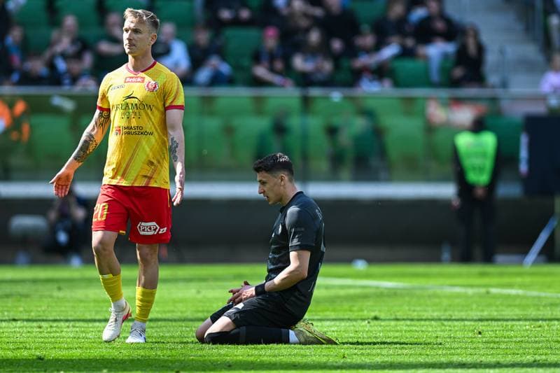 Football. Betclic I Liga. Slask Wroclaw - Znicz Pruszkow. 18.04.2026