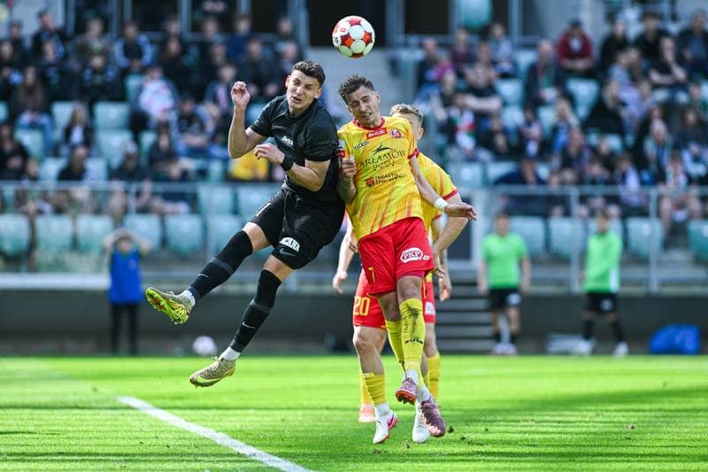 Football. Betclic I Liga. Slask Wroclaw - Znicz Pruszkow. 18.04.2026