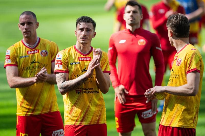 Football. Betclic I Liga. Slask Wroclaw - Znicz Pruszkow. 18.04.2026
