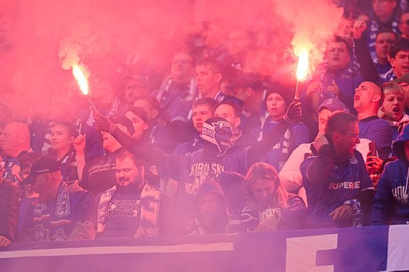 Football. PKO BP Ekstraklasa. Lech Poznan - GKS Katowice. 12.04.2026